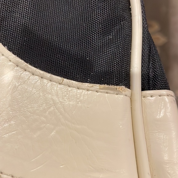 Puma black and cream colored fabric purse. - Picture 9 of 9